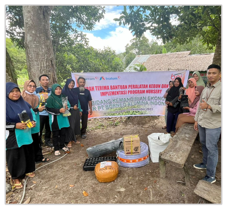 CSR PT BAI Menyelenggarakan Kegiatan Pelatihan Nursery Dan Pembentukan Kelompok Tani Desa Bukit Batu
