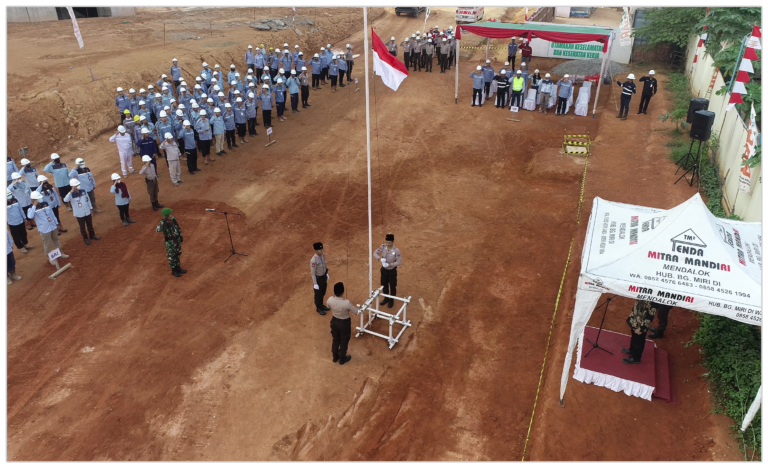 Upacara Peringatan HUT RI KE – 78 PT Borneo Alumina Indonesia