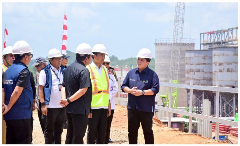 Kunjungan Presiden RI Ke Proyek SGAR di PT Borneo Alumina Indonesia Kab. Mempawah