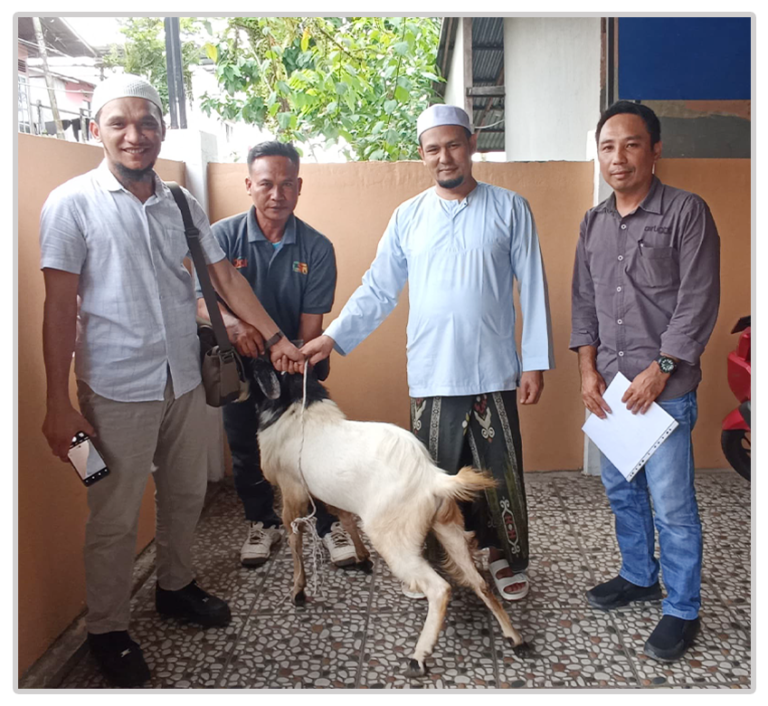 Berbagi di Hari Raya Idul Adha 1445 H, PT BAI Salurkan 15 Hewan Qurban